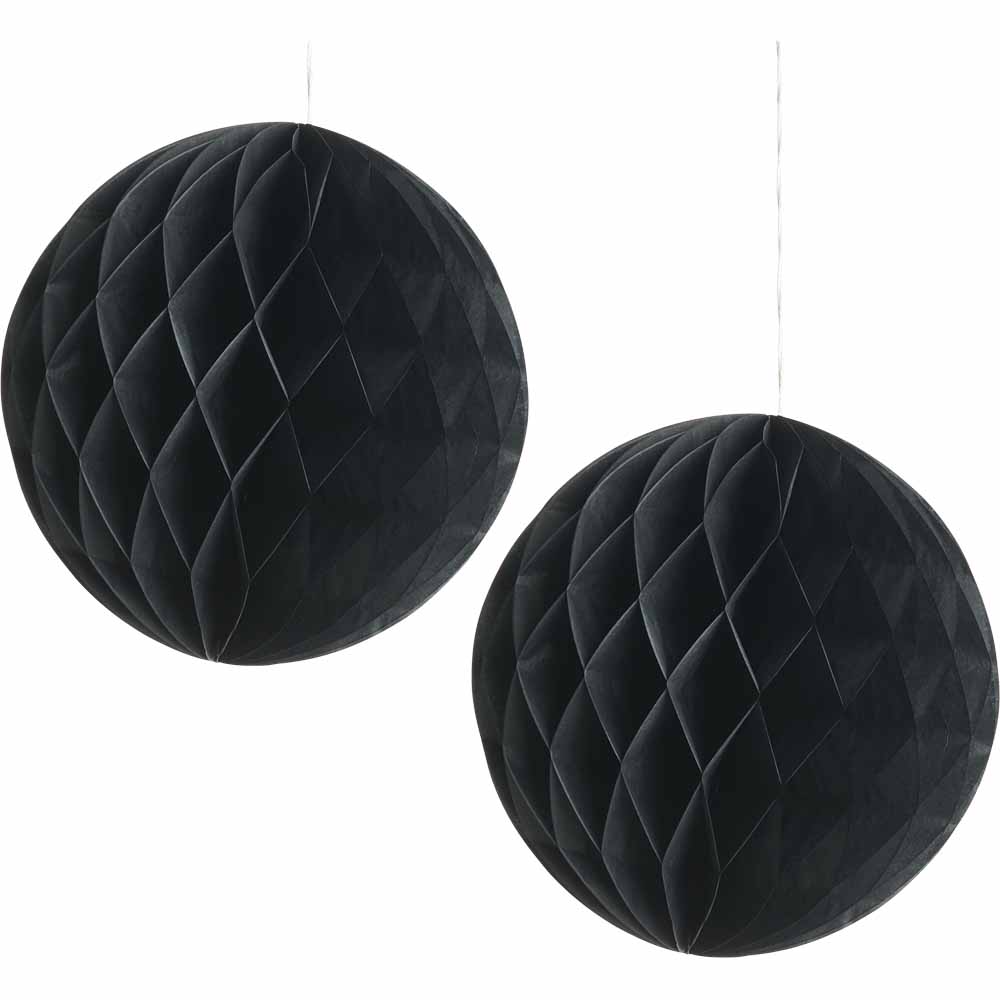 Wilko Halloween Pom Pom Decoration 2 Pack Wilko