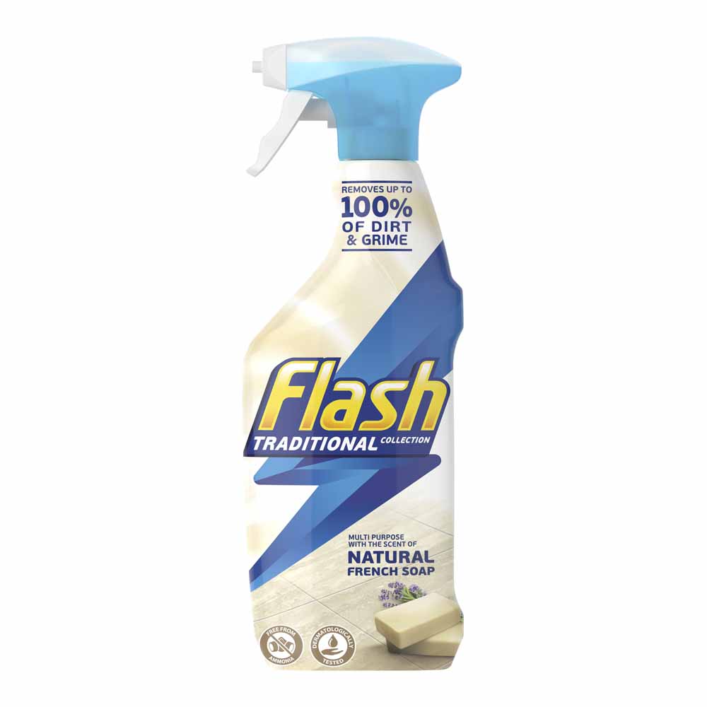 Flash Traditional Cleaning Spray French Soap 500ml Image