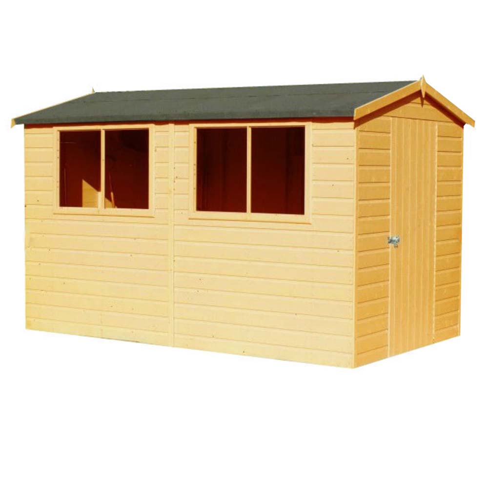 Shire Lewis 12 x 8ft Shiplap Shed Image 1