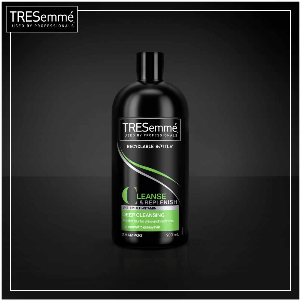 TREsemme Deep Cleansing Shampoo 900ml Image 4