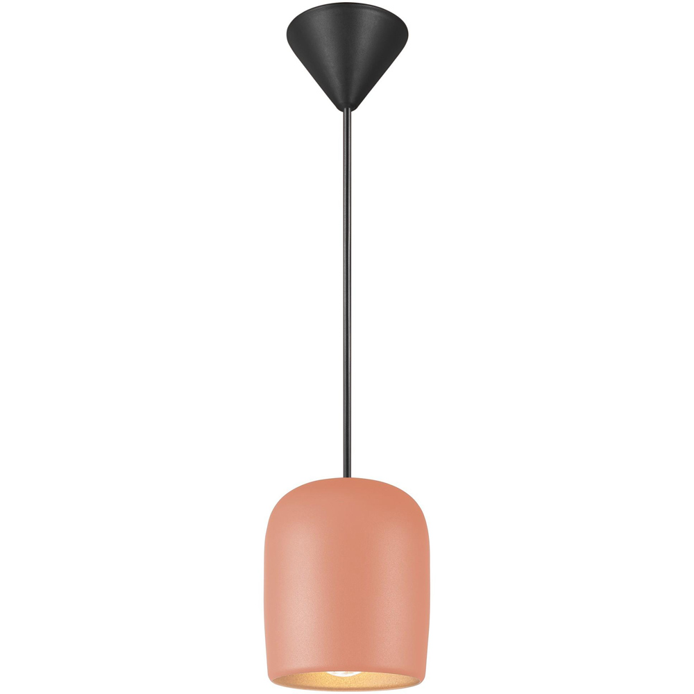 Nordlux Notti 10 E27 Terracotta Pendant Light Image 1