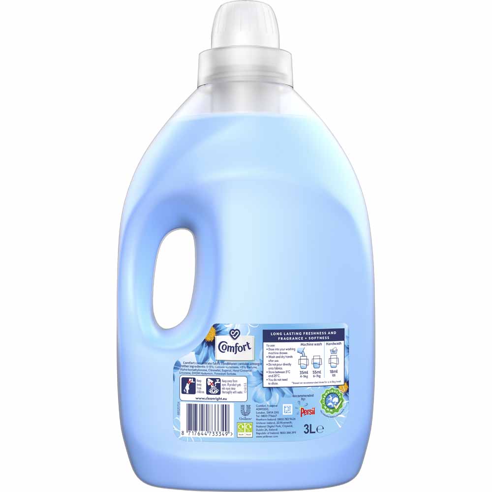Comfort Blue Skies Fabric Conditioner 85 Washes 3L Image 3