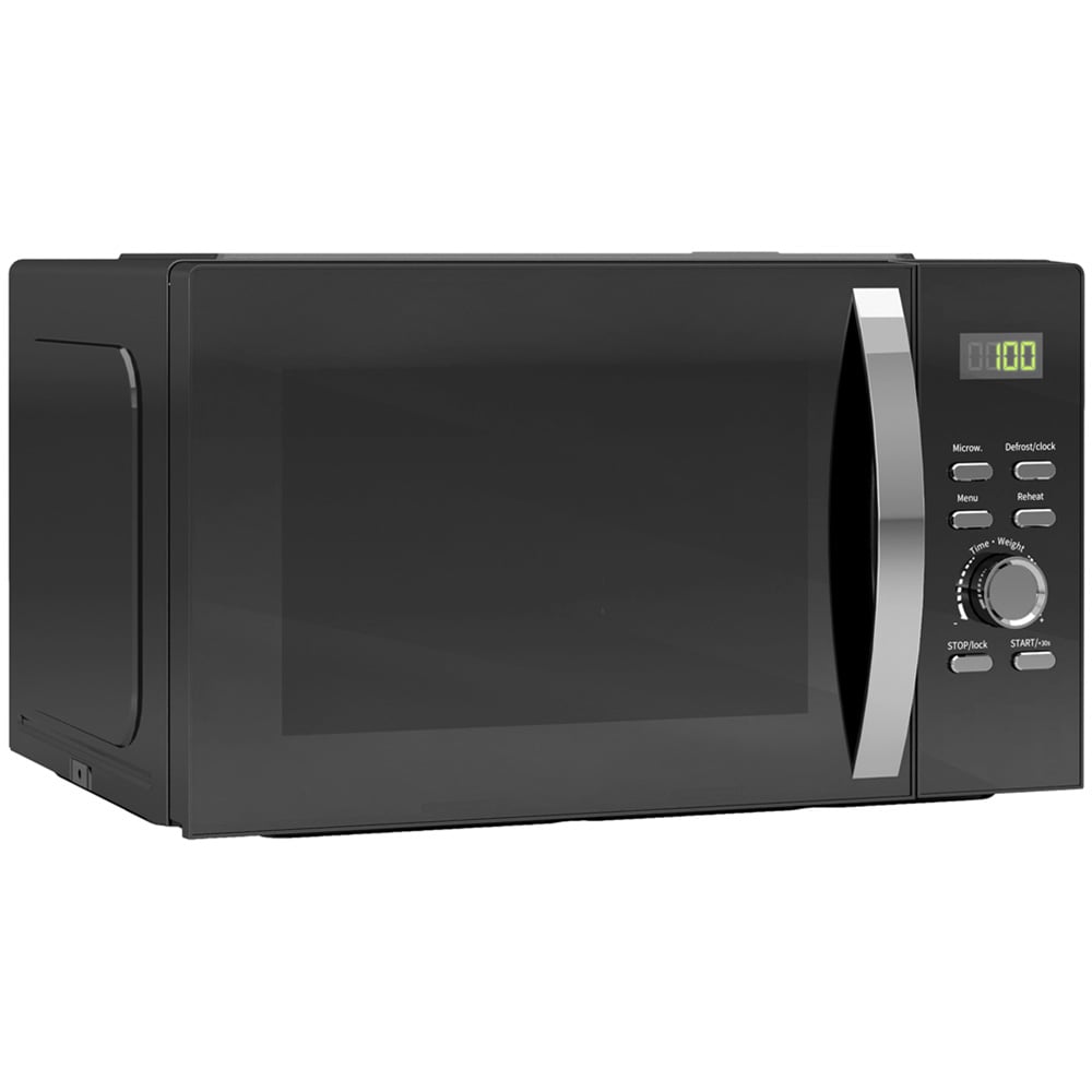 HOMCOM 800-226V70BK Black Microwave Oven 23L 800W Image 1