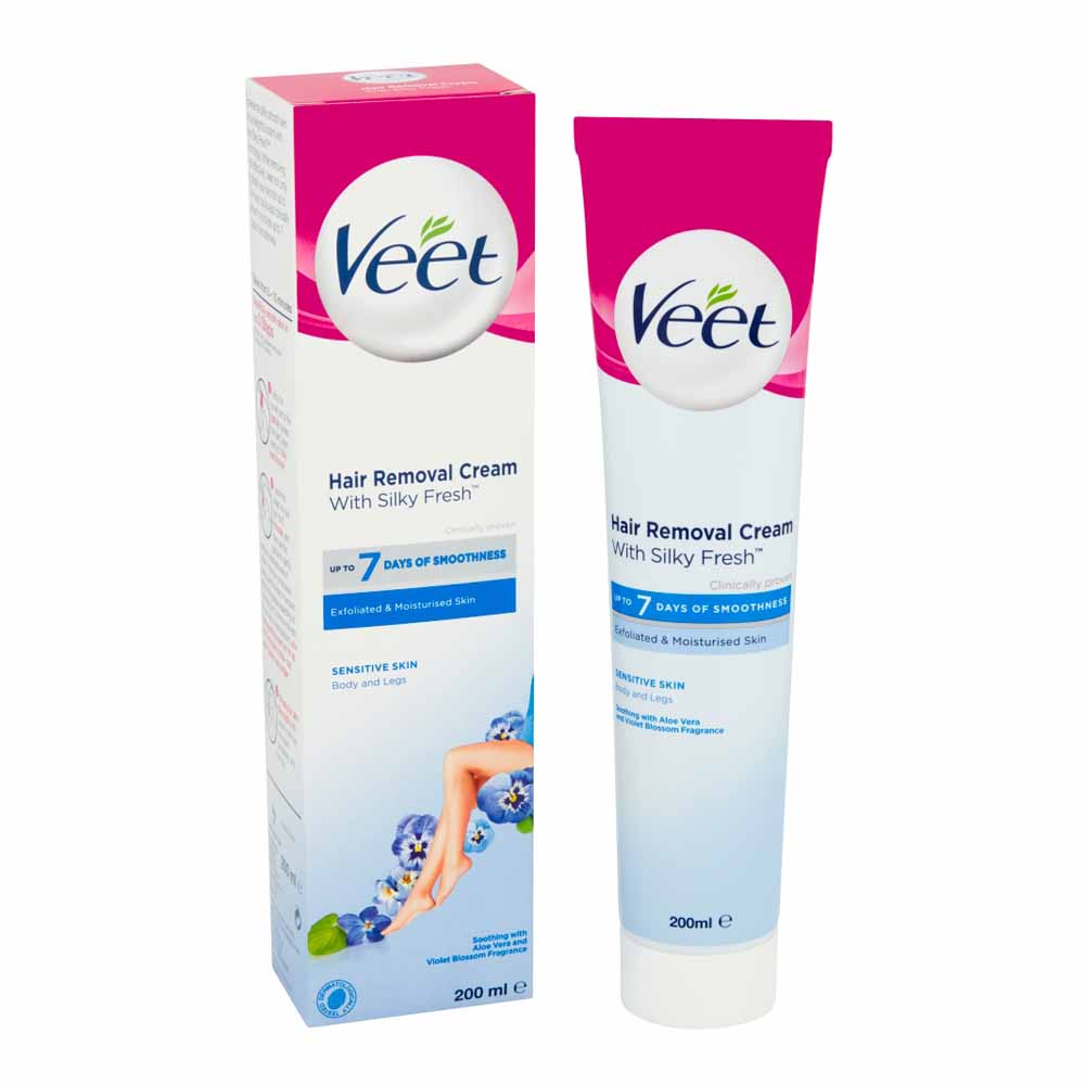 Veet Hair Removal Cream for Sensitive Skin 200ml Image 2