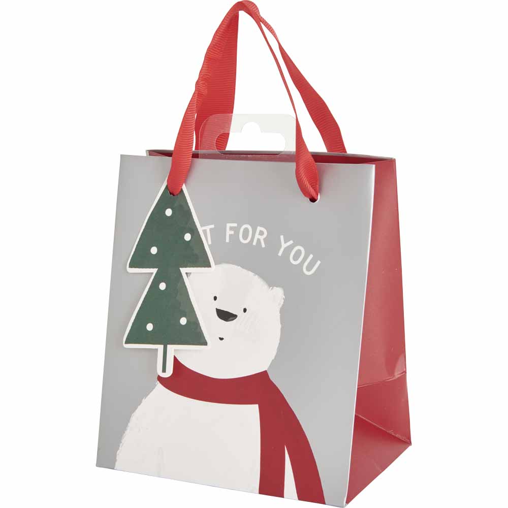 Wilko Alpine Home Christmas Gift Bag Small Wilko