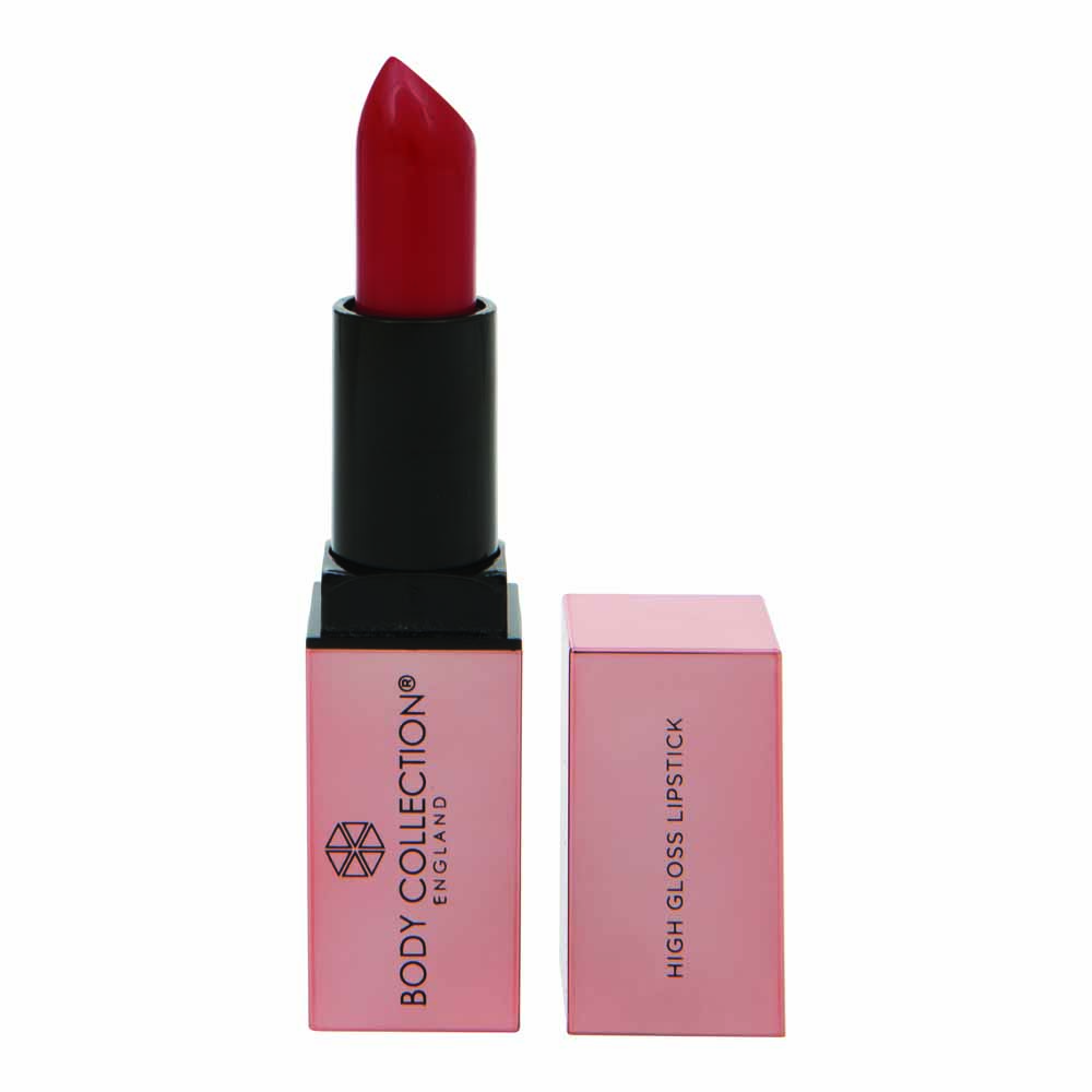 Body Collection High gloss Lipstick Red  - wilko