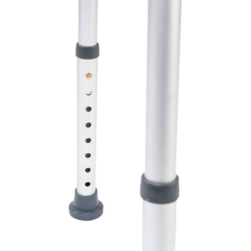 NRS Healthcare White Adjustable Shower Stool Image 3