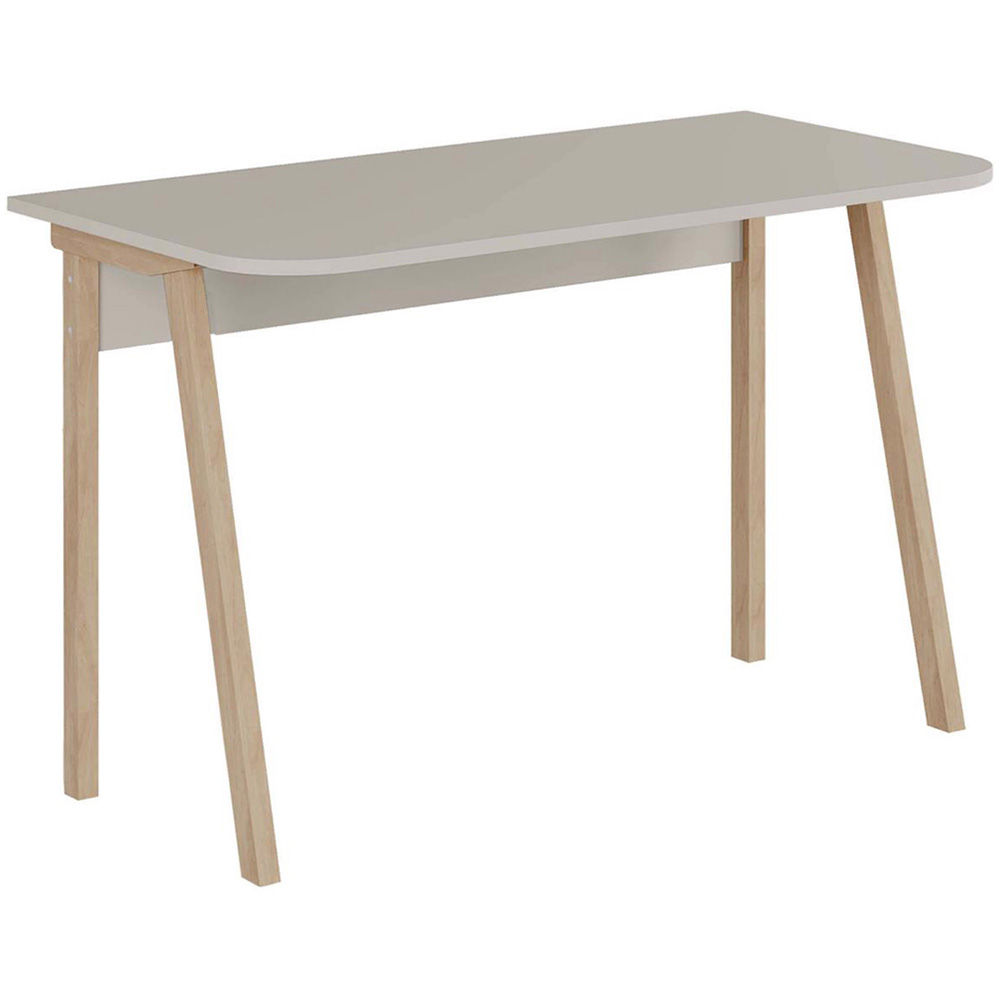 FWStyle Luton Sandstone and Oak 2 Tone Study Desk Image 2