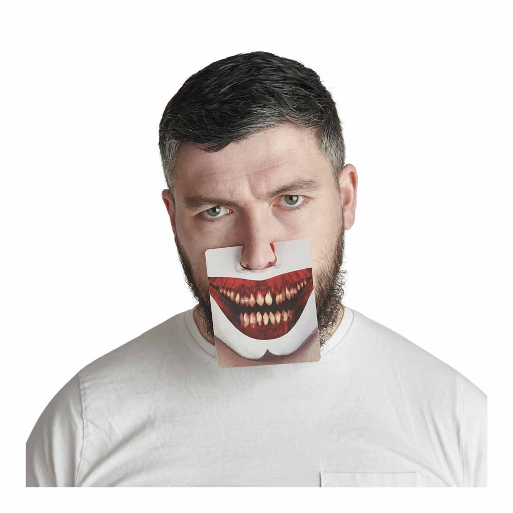 Wilko Adult Halloween Face Coasters Image 1