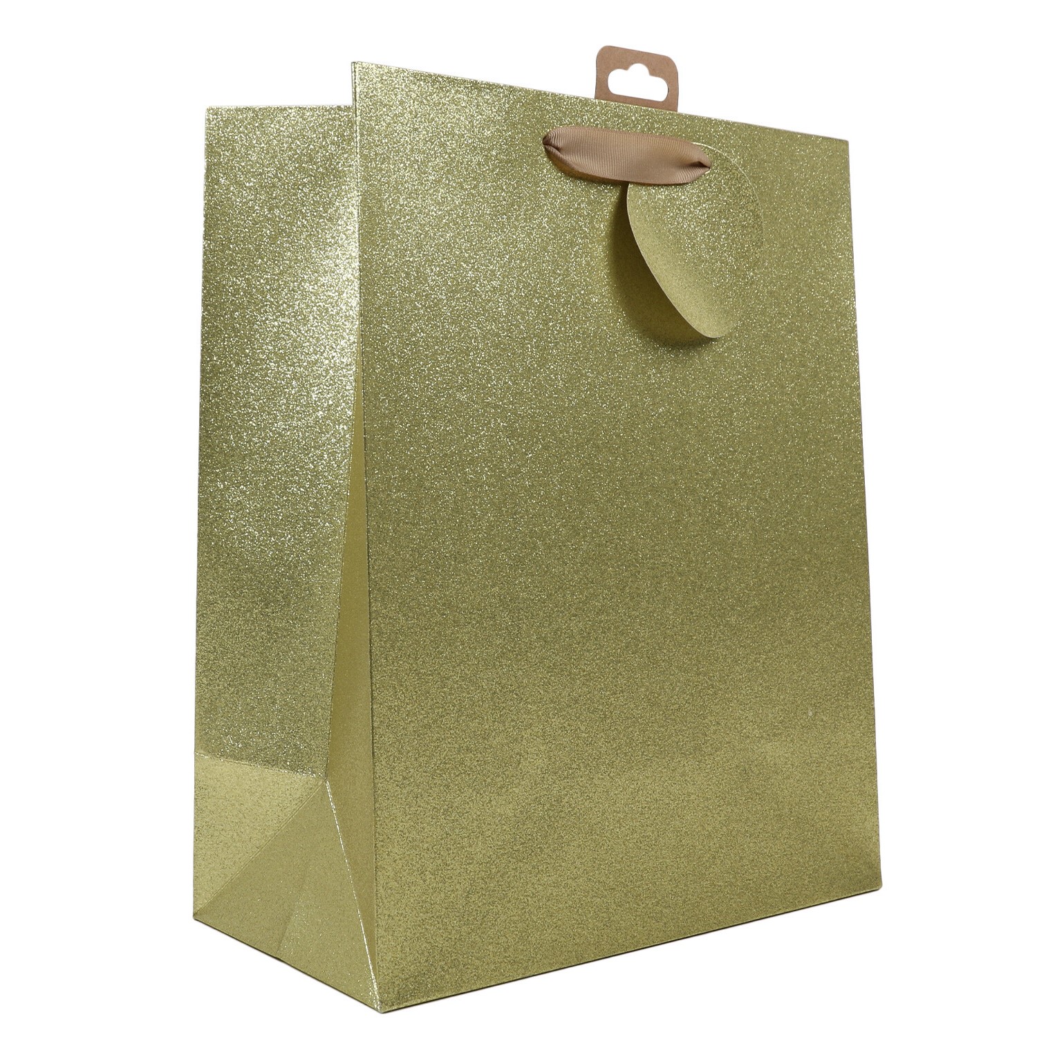 Shimmer Gift Bag - Gold / Medium Image 3
