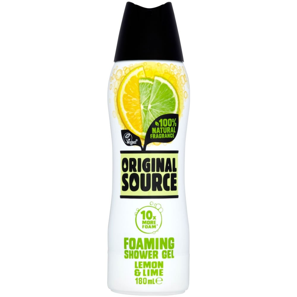 Original Source Lemon & Lime Foaming Shower Gel 180ml Image 2