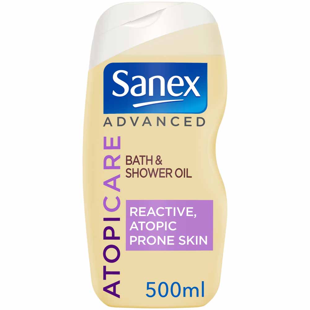 Sanex Advanced Atopicare Bath and Shower Gel 500ml Image 1