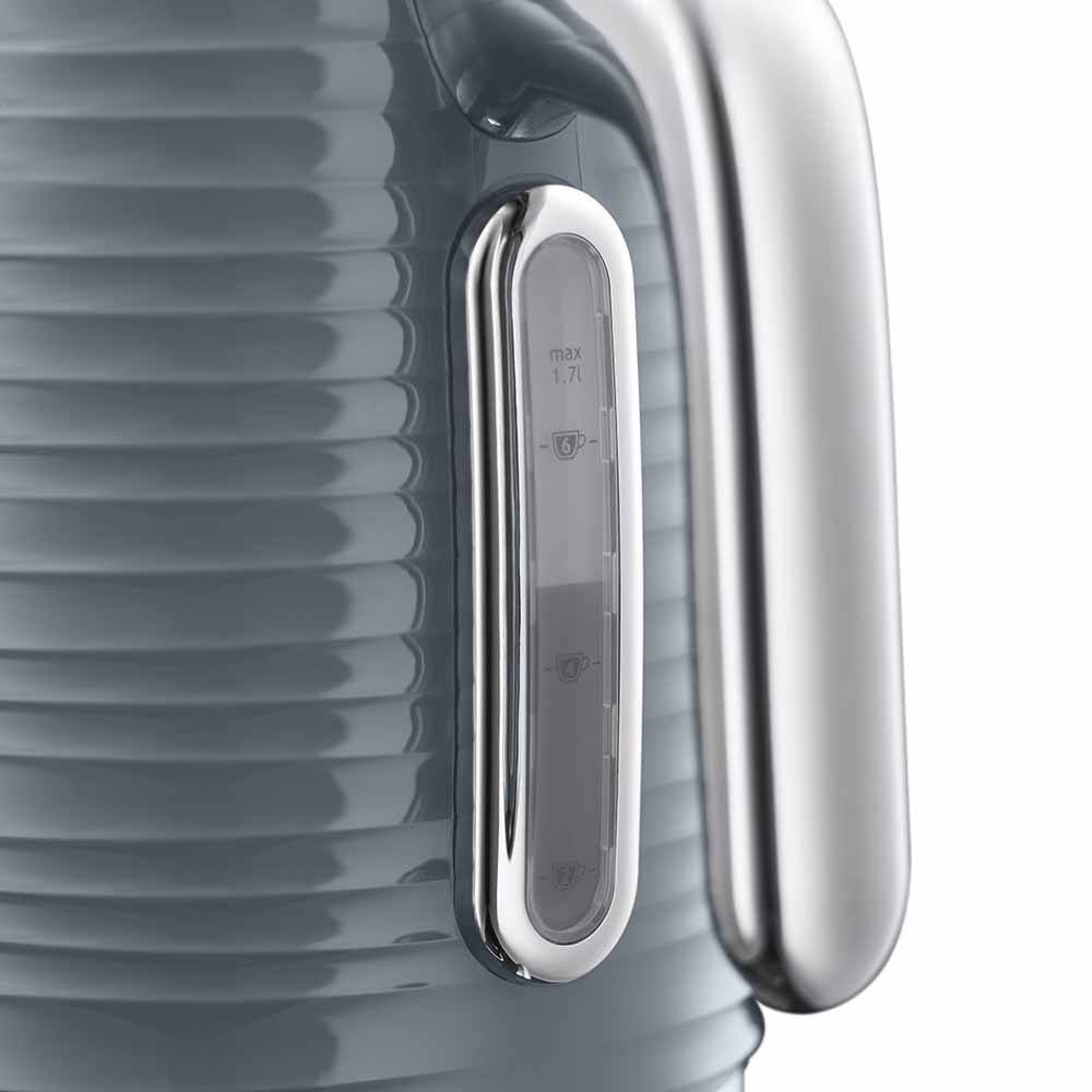 Rusell Hobbs Grey Inspire Kettle 1.7L Wilko