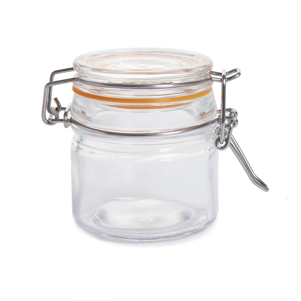 Wilko Small Round Clip Jar Image