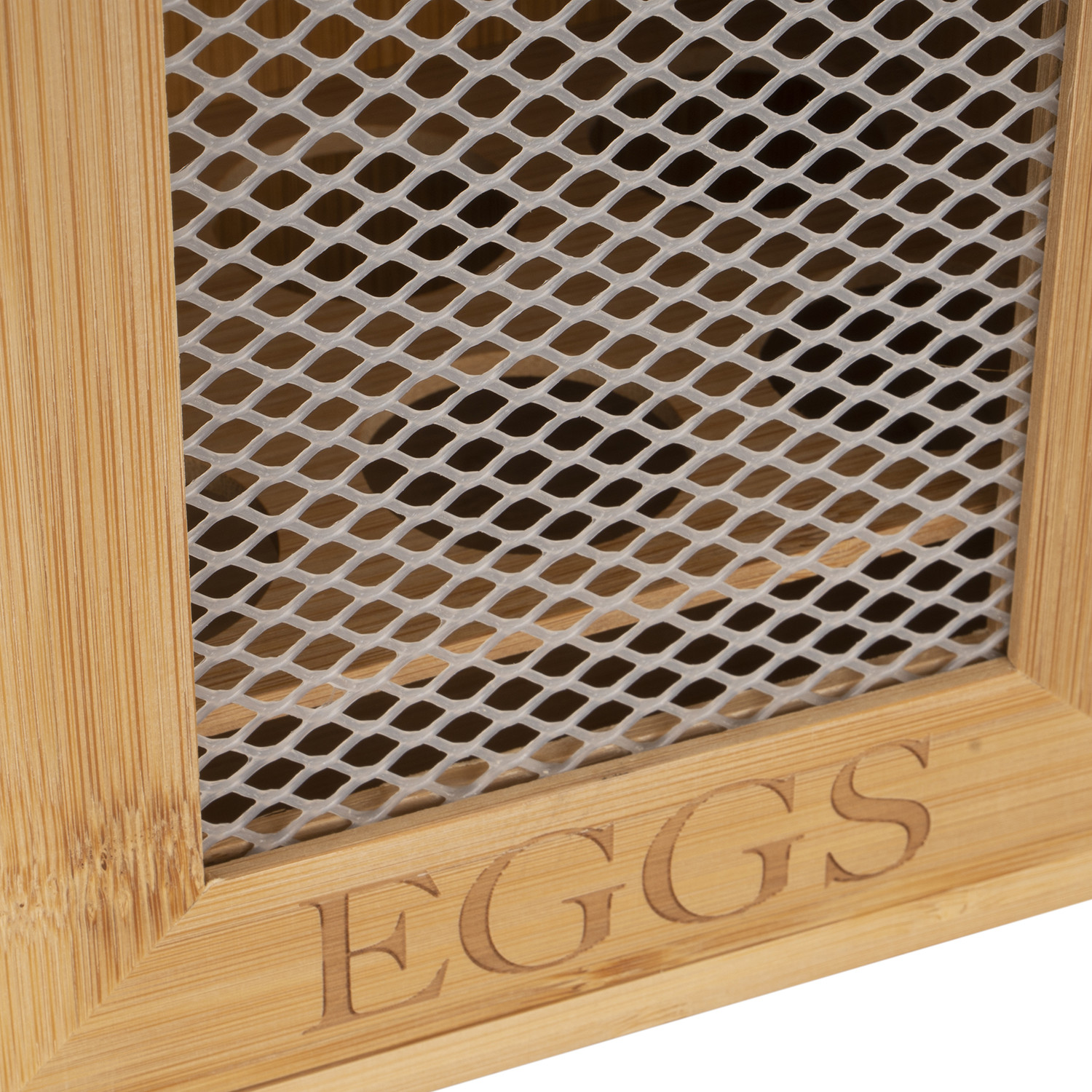 Bamboo Slogan Egg Storage House Image 5