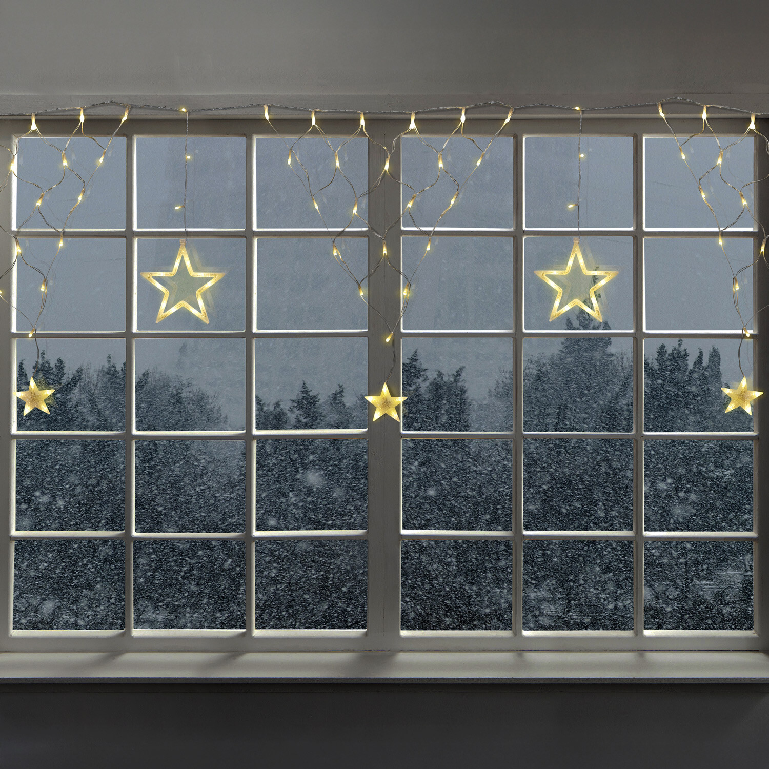 Star Curtain LightWhite Image 2