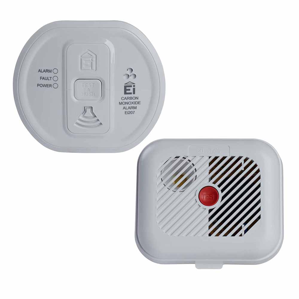 Ei Electronics Smoke and Carbon Monoxide Alarm 2 p ack Image 1