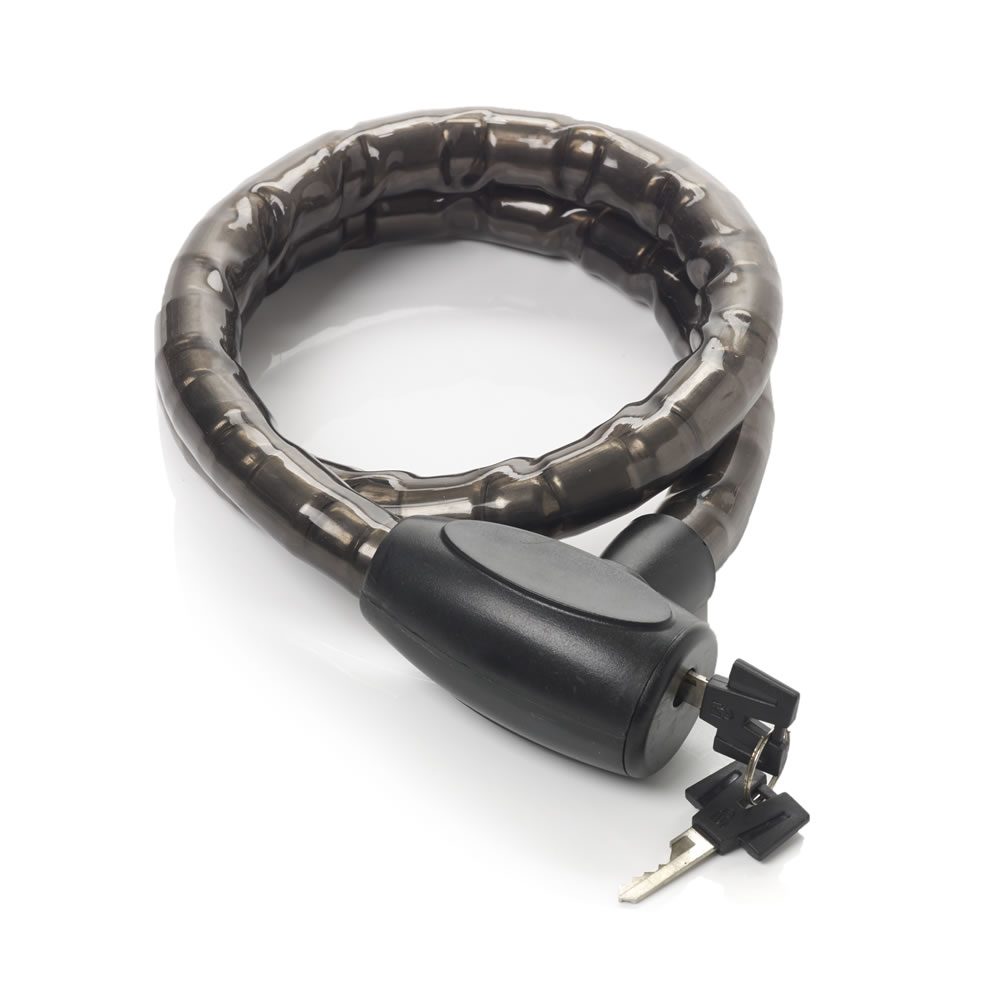Wilko Armoured Cable Lock 1m x 18mm Image