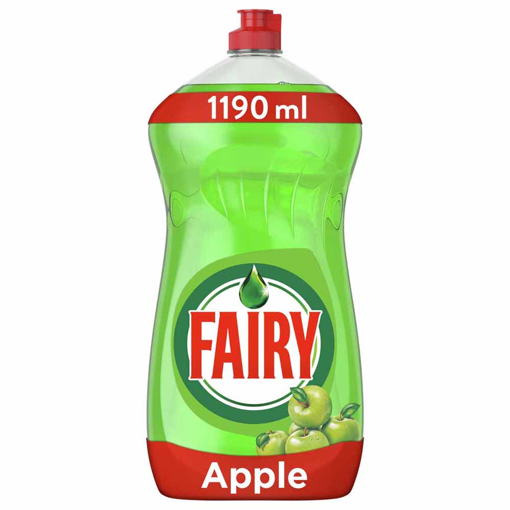 Fairy Clean and Fresh Apple Washing Up Liquid 1190ml Image 1