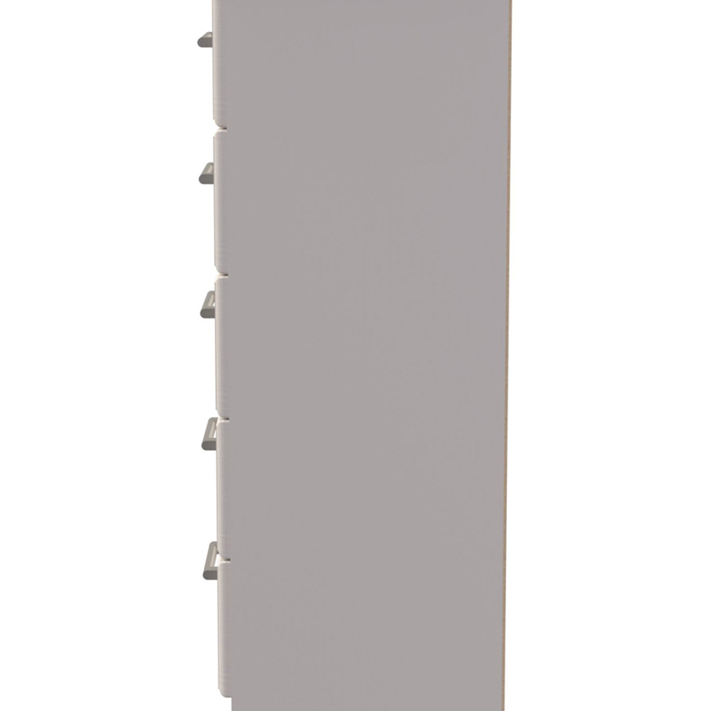 Crowndale Kent 5 Drawer Kashmir Ash and Modern Oak Chest of Drawers Ready Assembled Image 4