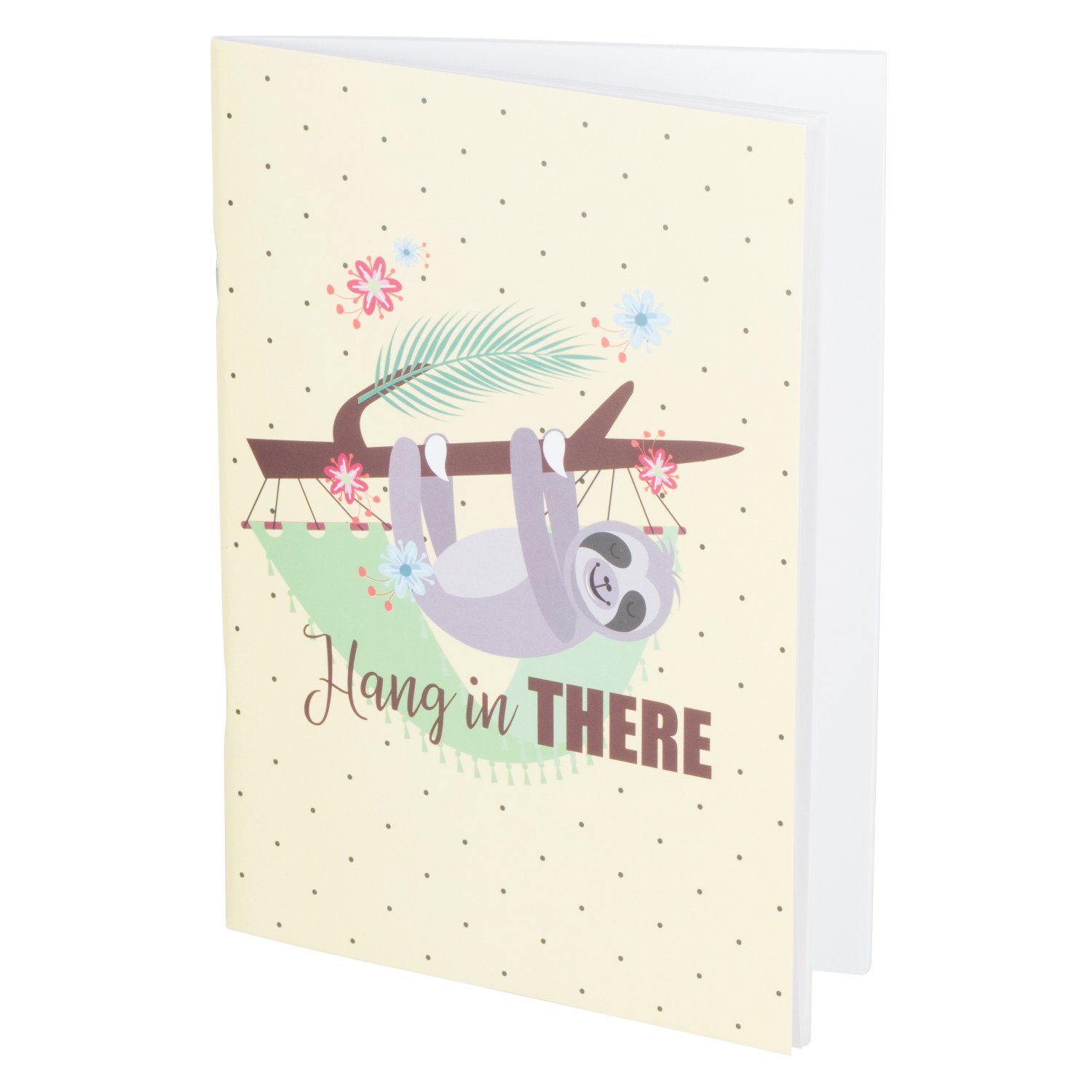 Sloth Hang-In-There Notebook - A6 Image 2