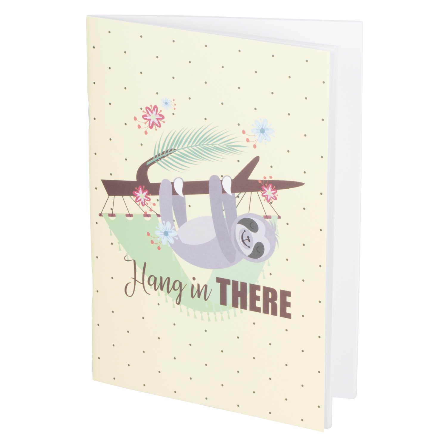 Sloth Hang-In-There Notebook - A5 Image 2