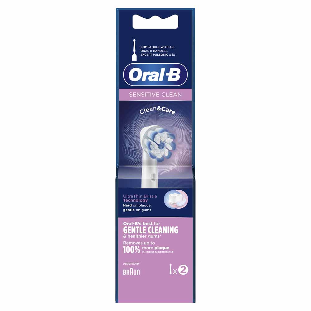 Oral-B Oral B Sensitive Ultra Thin Refills 2Pack  - wilko