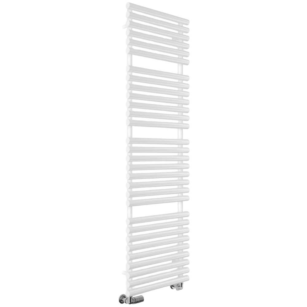Terma Rolo Towel 3454BTU White Heated Towel Rail 1800 x 520mm Image 1