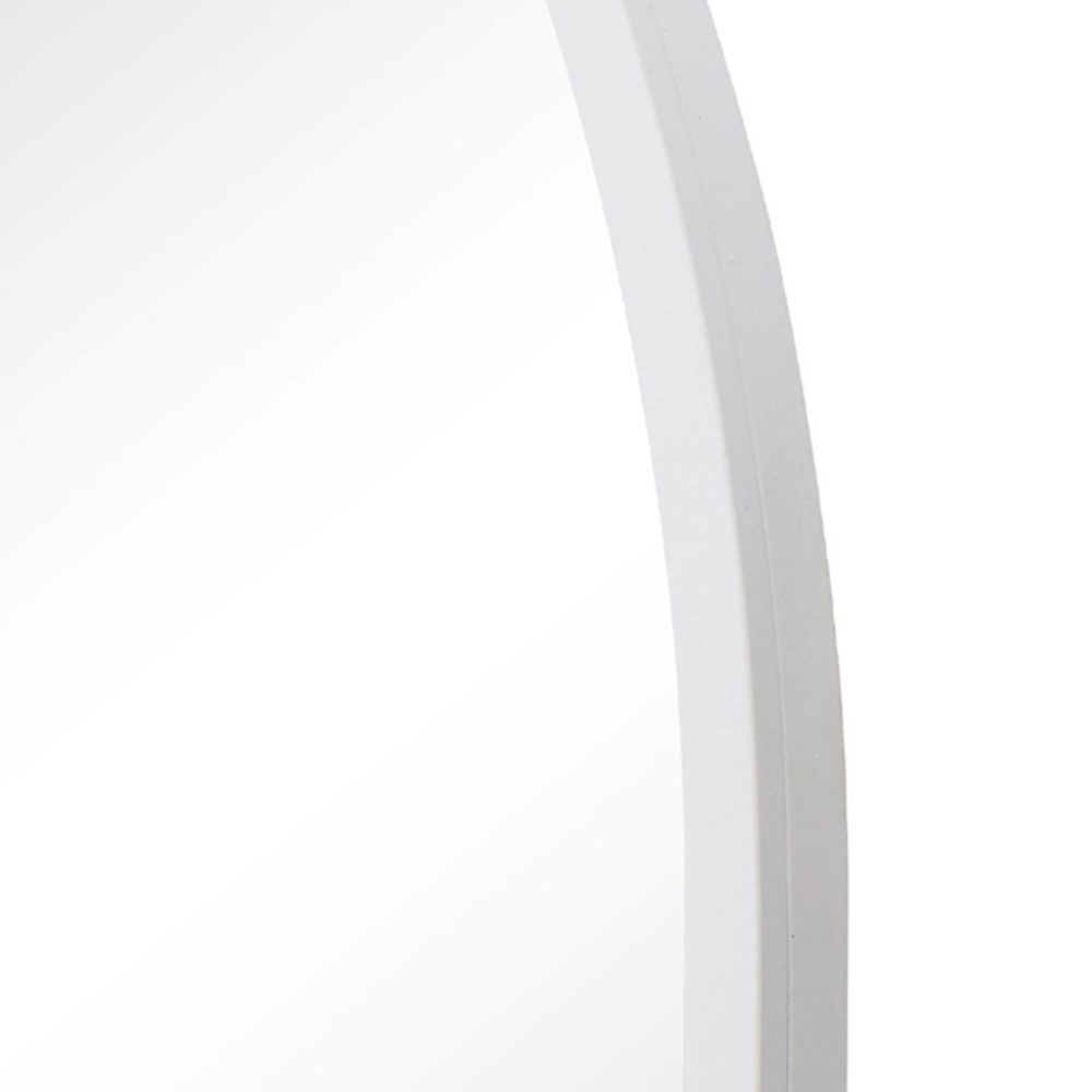 MirrorOutlet The Arcus White Arched Outdoor Garden Wall Mirror 180 x 90cm Image 6