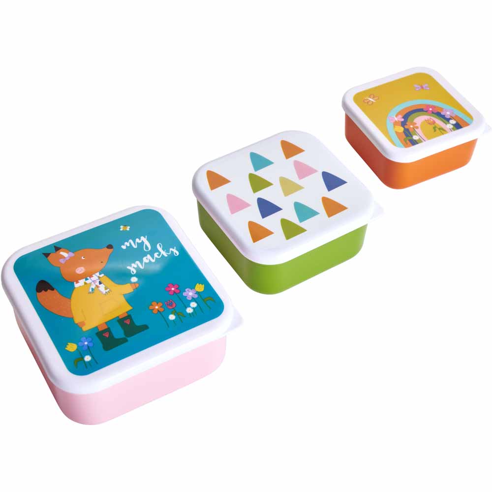 Wilko Woodland Lunch Box Set Wilko