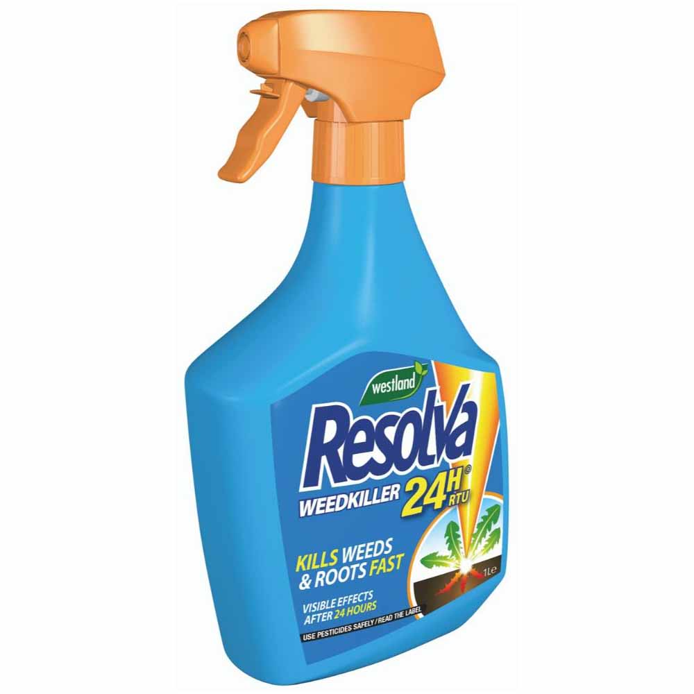 Resolva 24H Ready To Use Weedkiller 1L Image 2