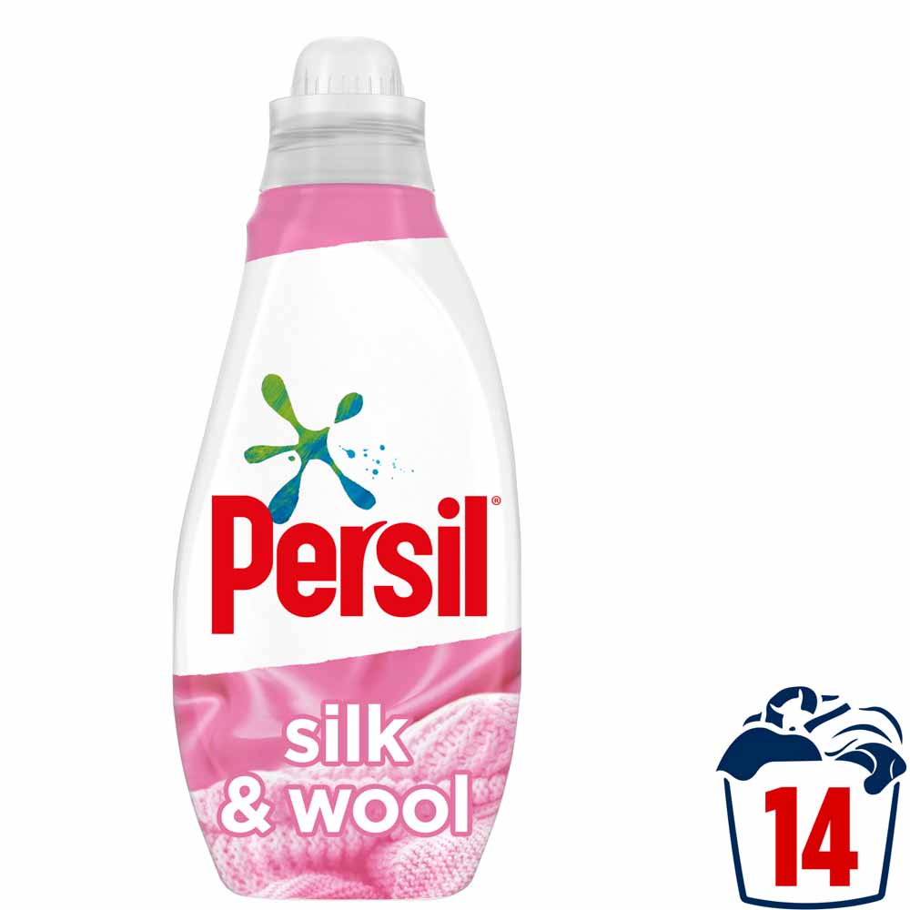 Persil Silk and Wool Washing Liquid 14 Washes 700ml Image 1