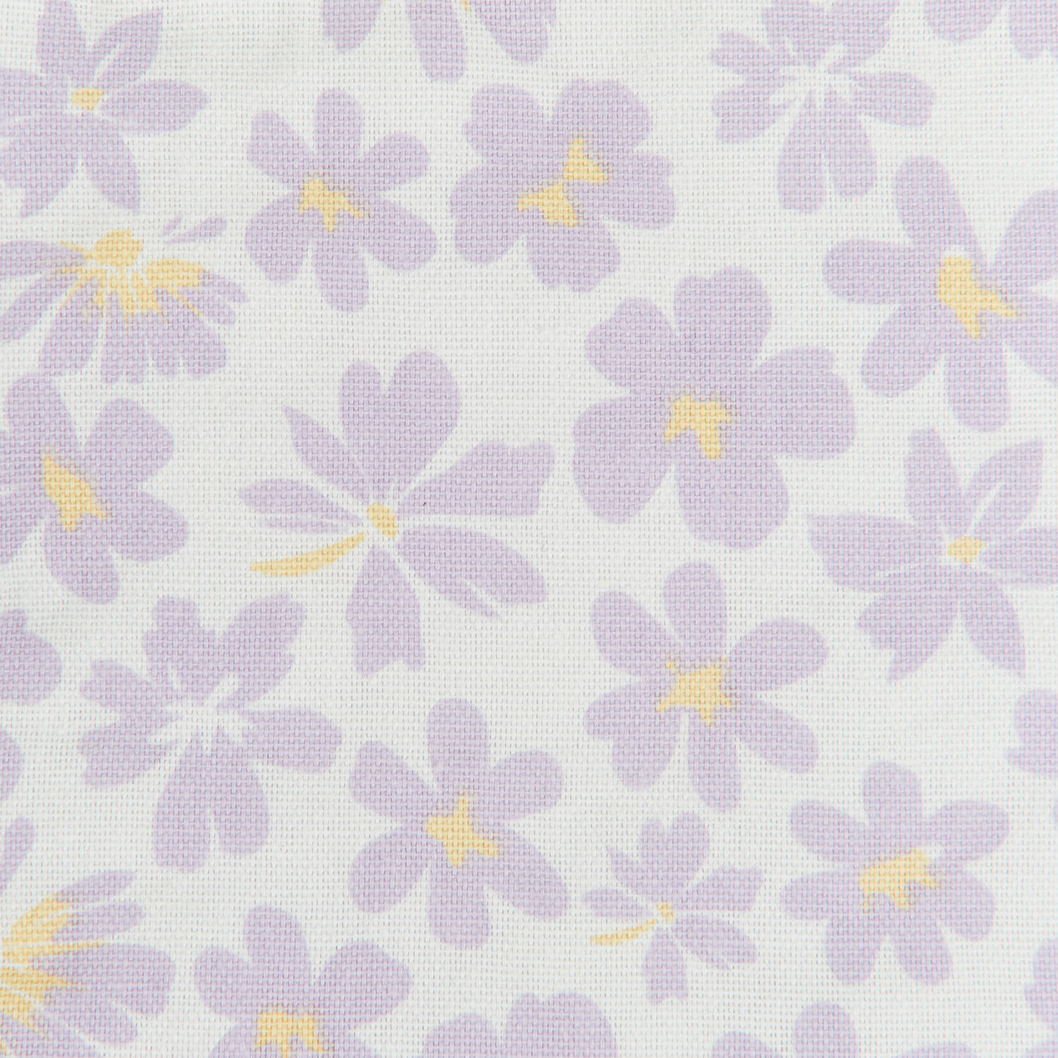 Lilac Daisy Double Oven Glove - White and Lilac Image 4