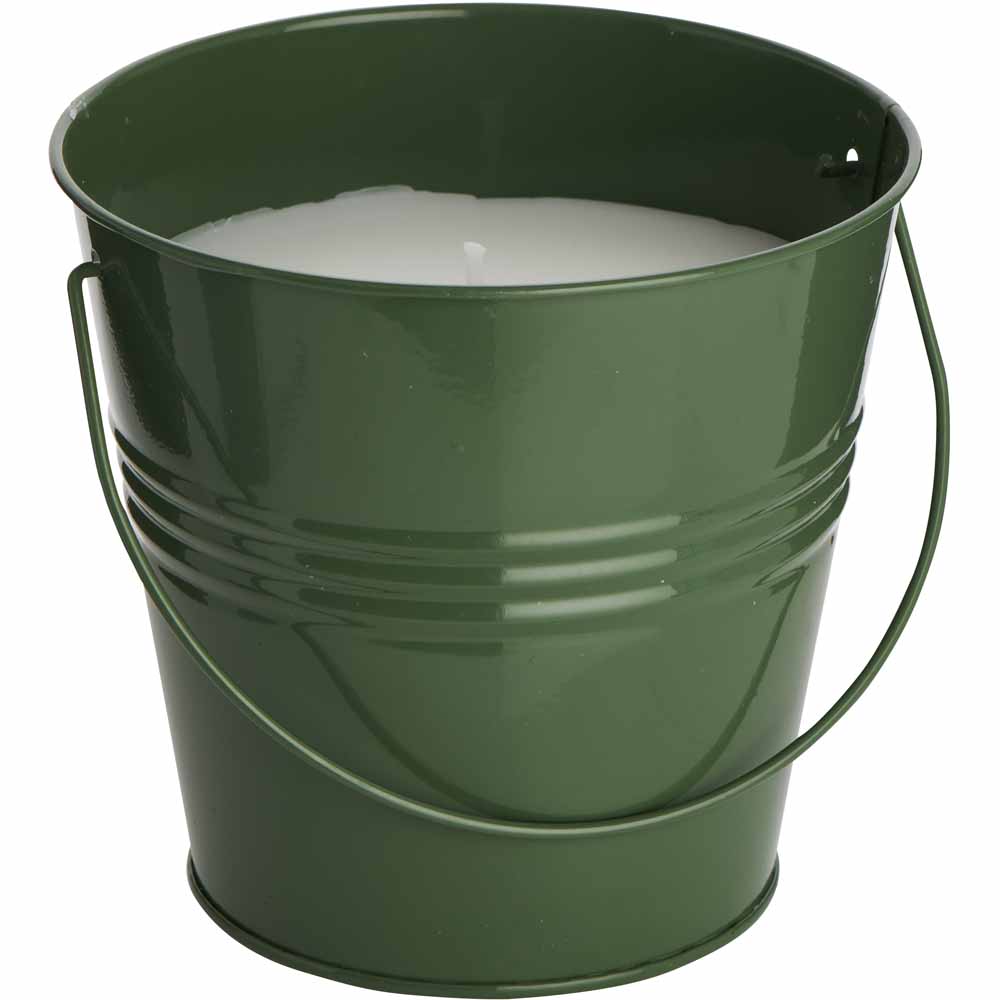 Wilko Bucket Citronella Candle Assorted 312g Wilko