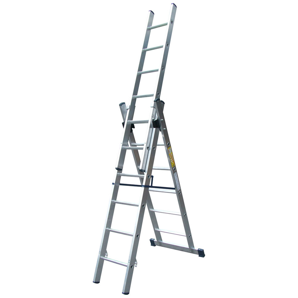 Lyte EN131-2 Professional 6 Tread Combination Ladder Image 1