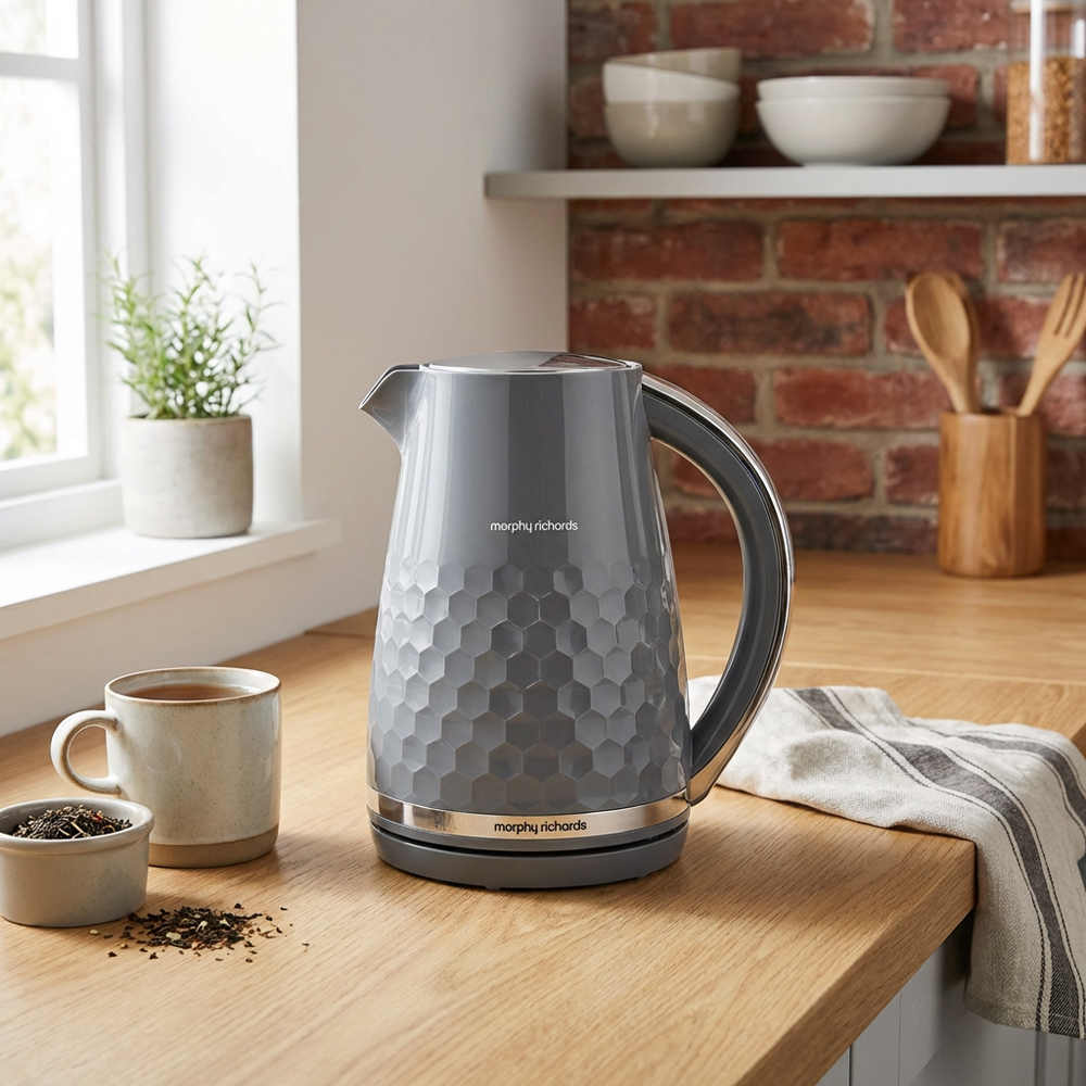 Morphy Richards 1.5L Hive KettleGrey Image 4