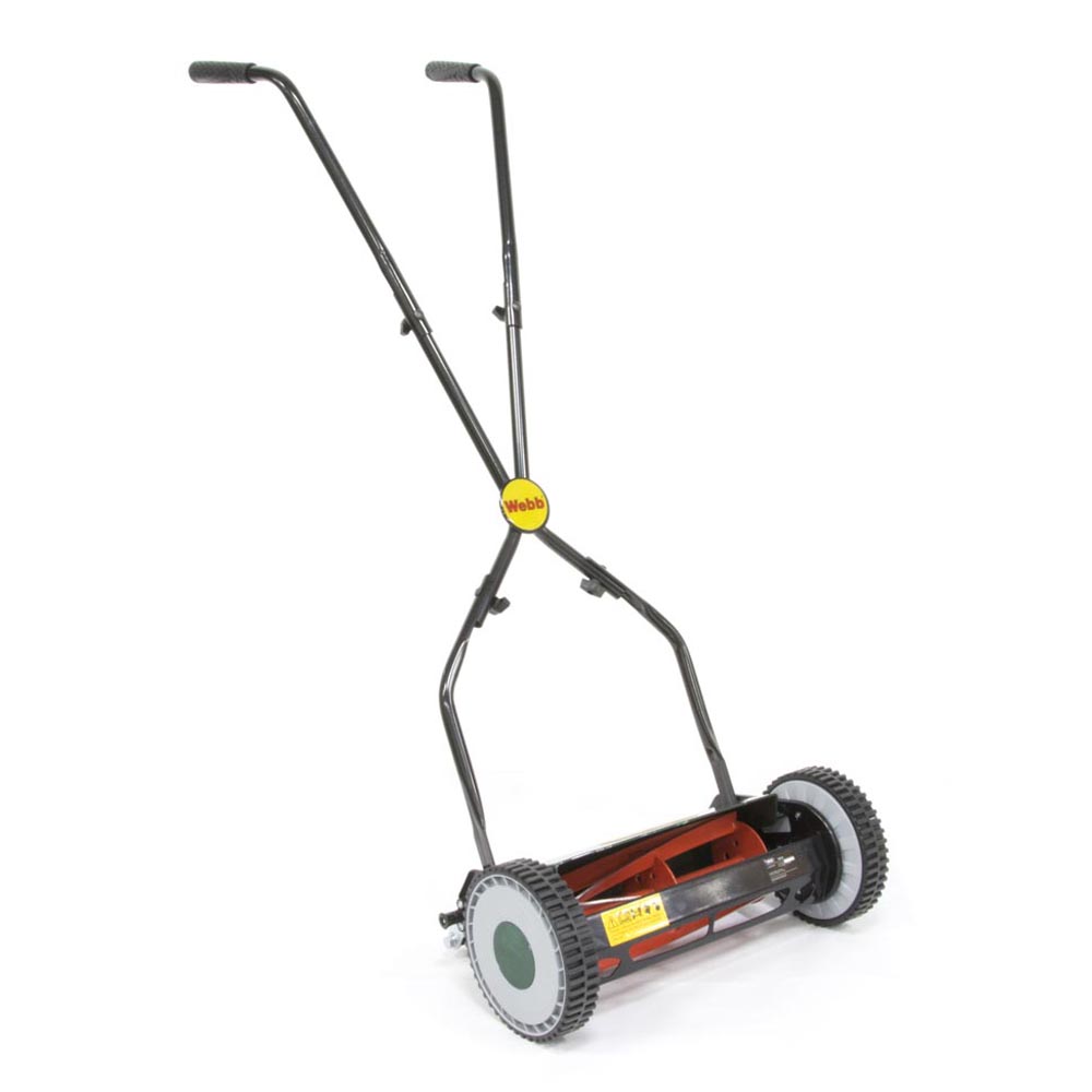 Webb WEH30 Hand Propelled 30cm Autoset Sidewheel Lawnmower Image 3