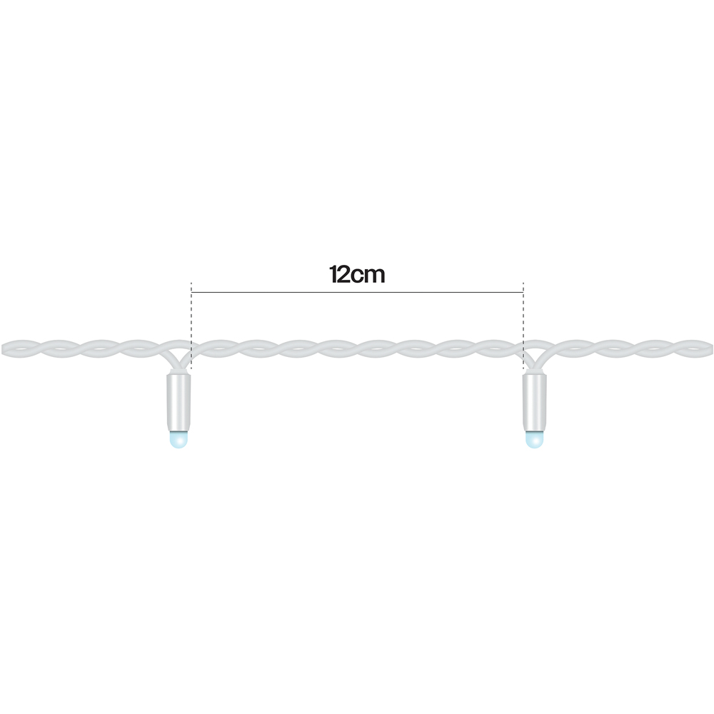 Eagle Connect Warm White LED White String Light 85m Image 7