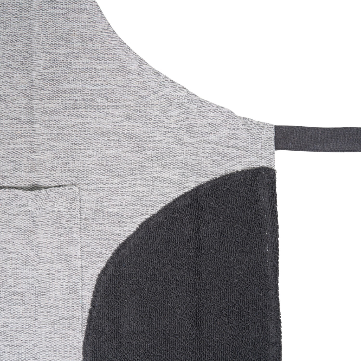 Head Chef Polycotton Apron Grey Image 4