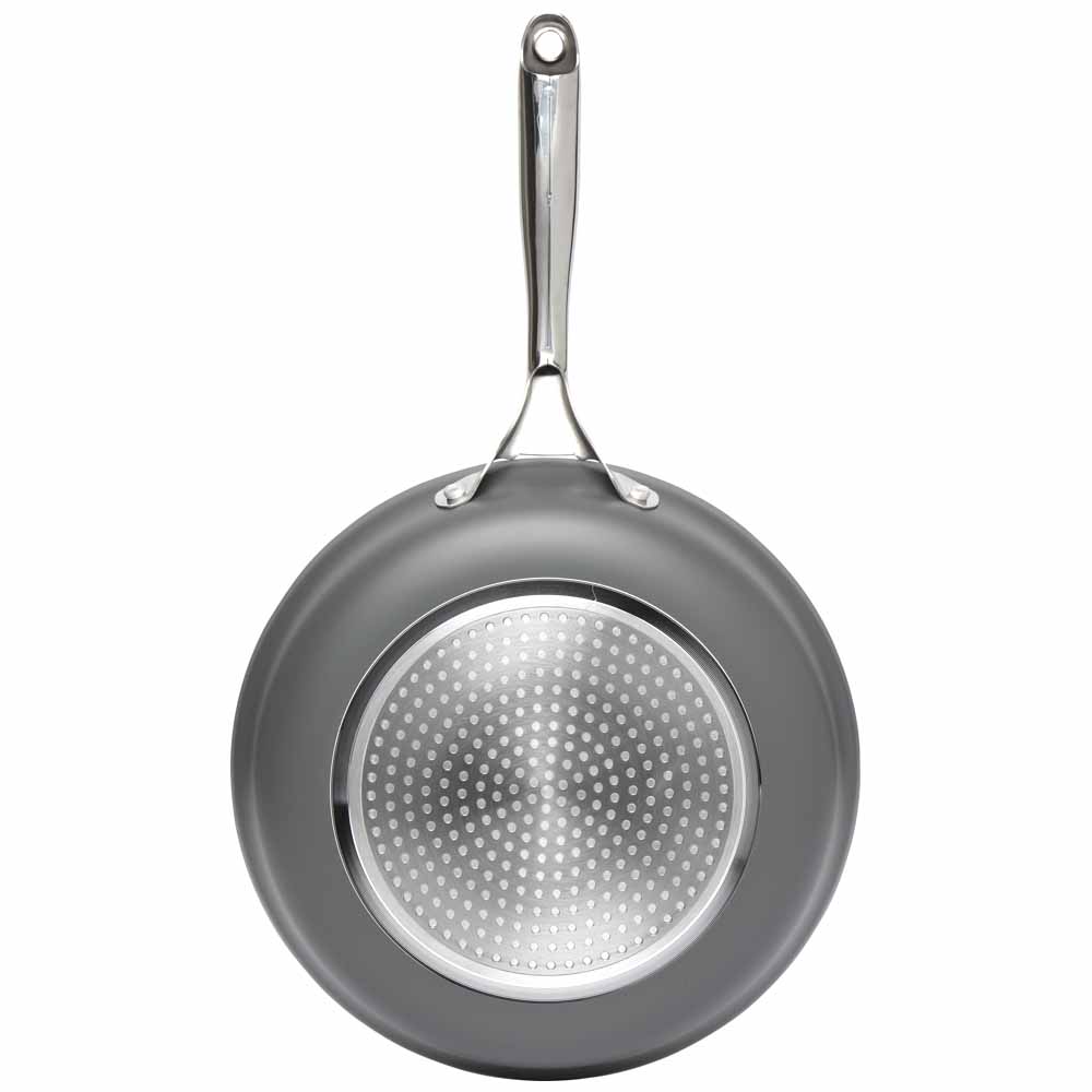 Wilko 28cm Grey Aluminium Frying Pan Image 3
