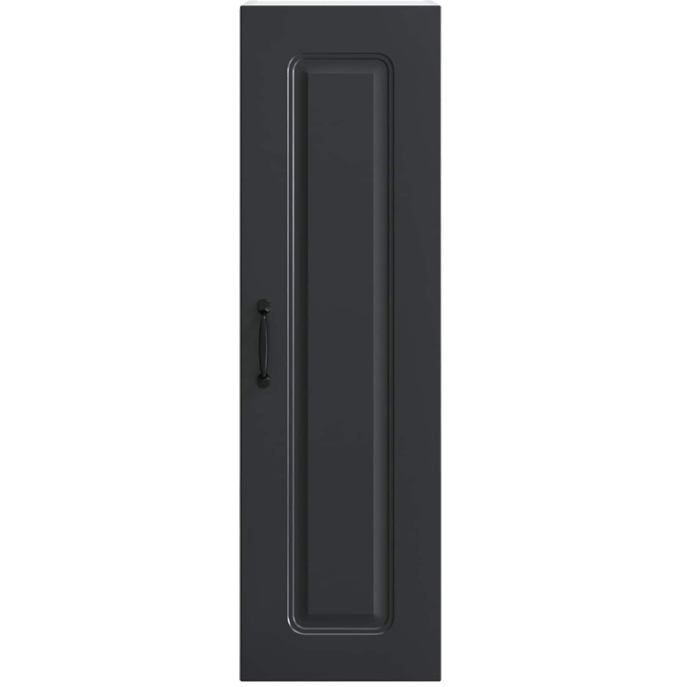 vidaXL Single Door Black Kitchen Wall Cabinet Image 4