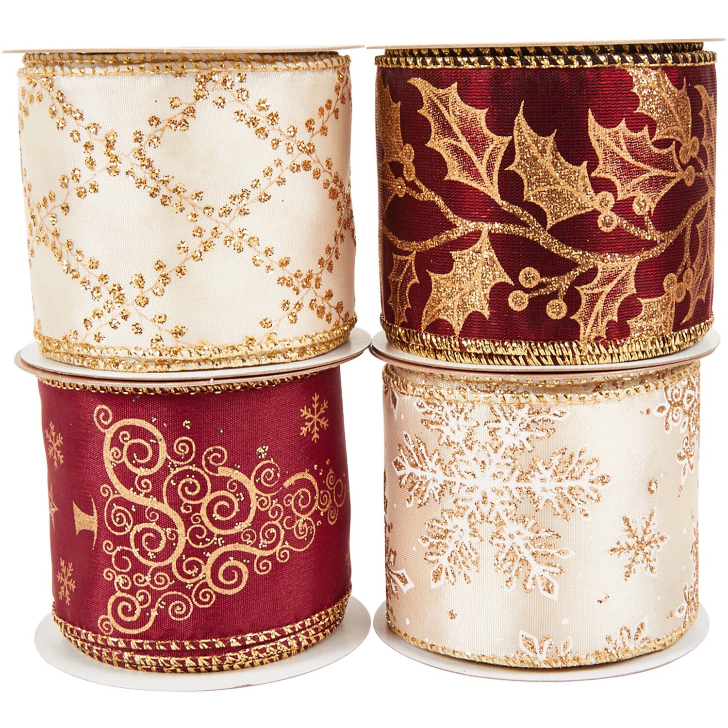 Burgundy or Gold Premium Ribbon Image 1