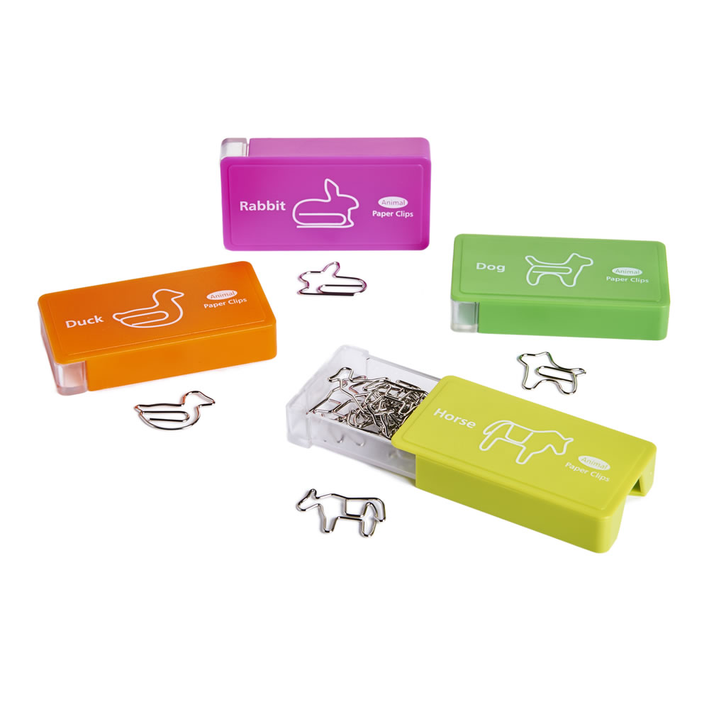 Wilko Animal Novelty Paper Clips Assorted Wilko