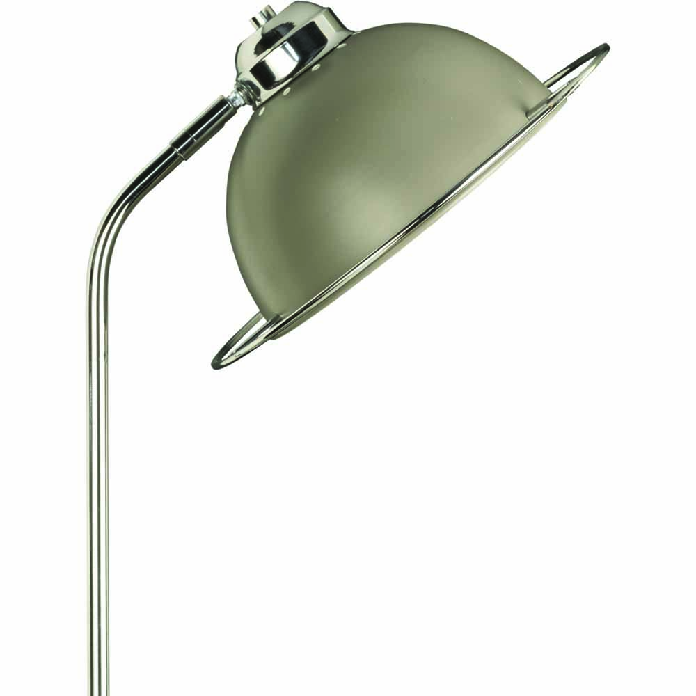 Blair Grey and Chrome Table Lamp Image 2