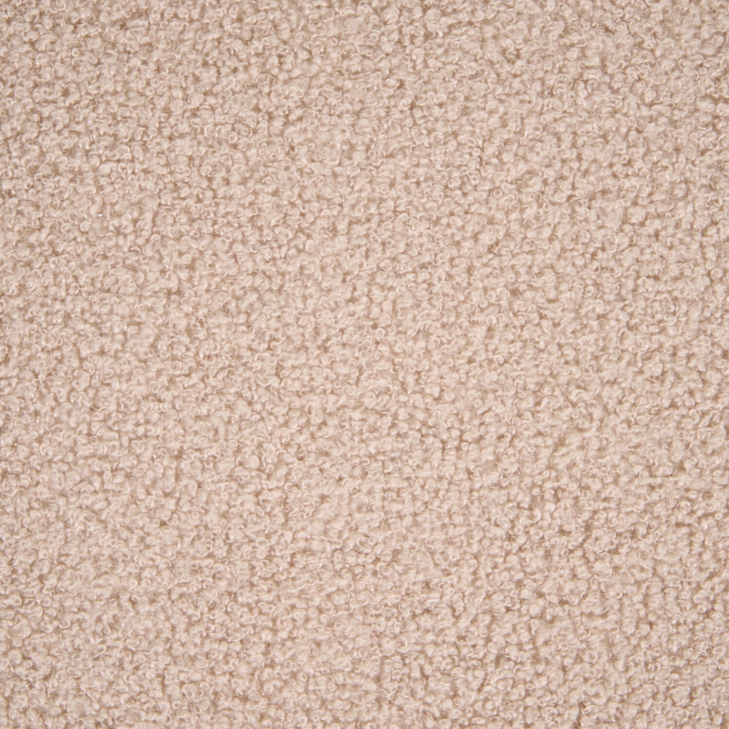 Pack of 4 Round Boucle Seat Pads Beige Image 5