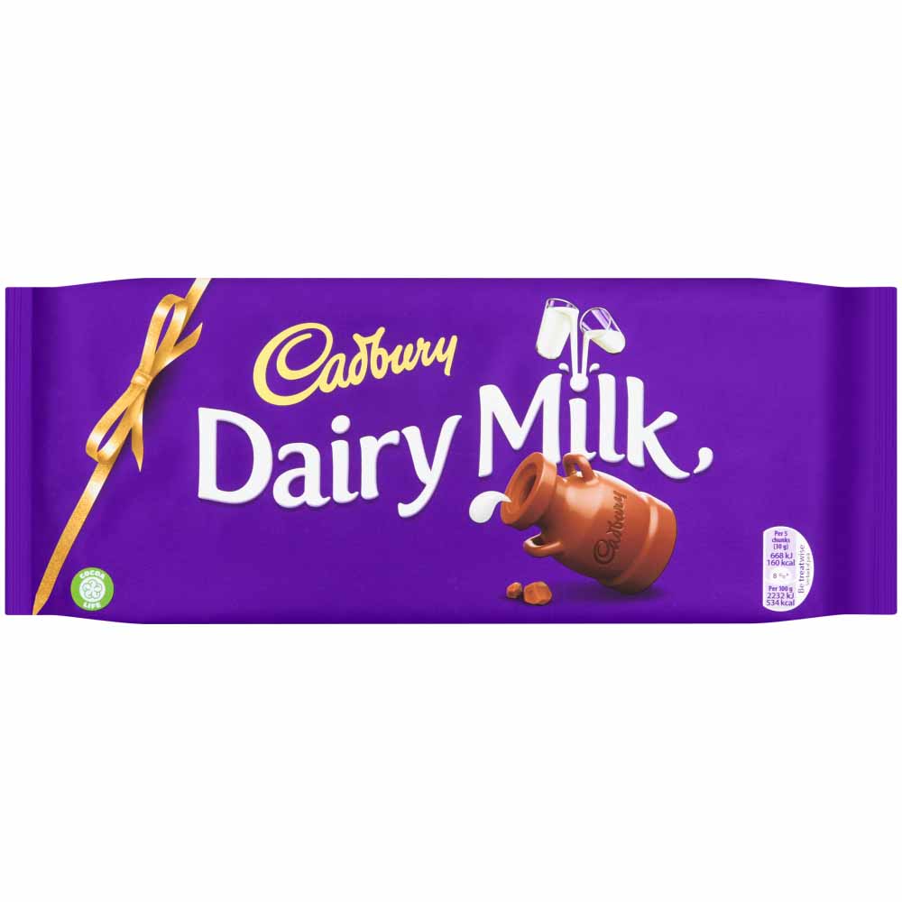 Cadbury Dairy Milk Chocolate Block 360g Image 1