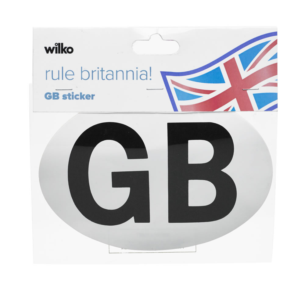 Wilko GB Car Sticker Image