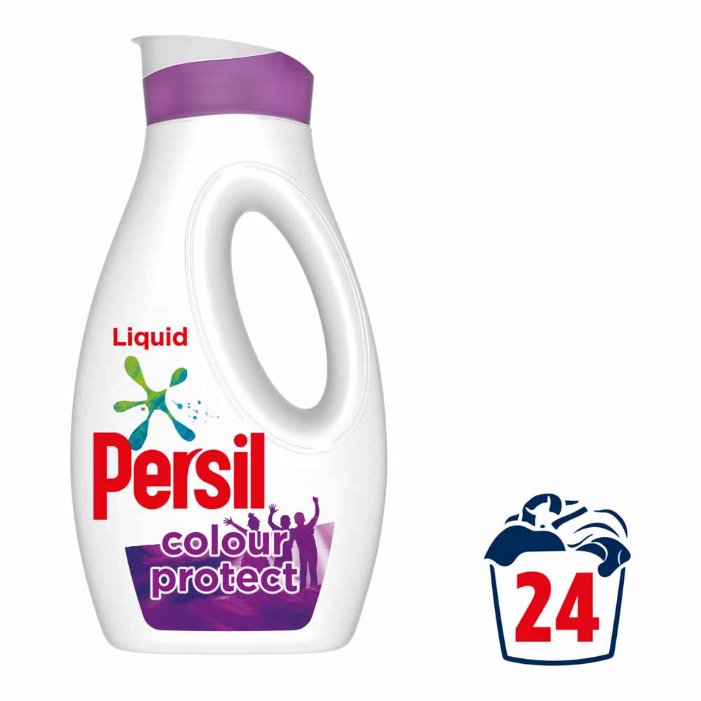 Persil Colour Protect Liquid Detergent 24 Washes 648ml Image 1