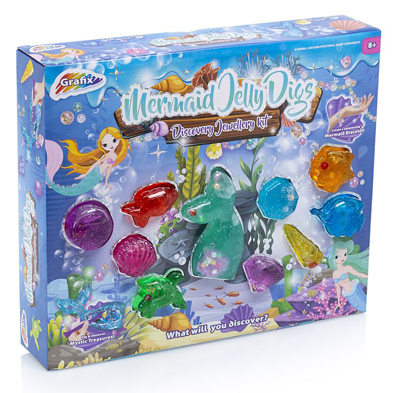 Mermaid Jelly Digs Discovery Jewellery Kit Image