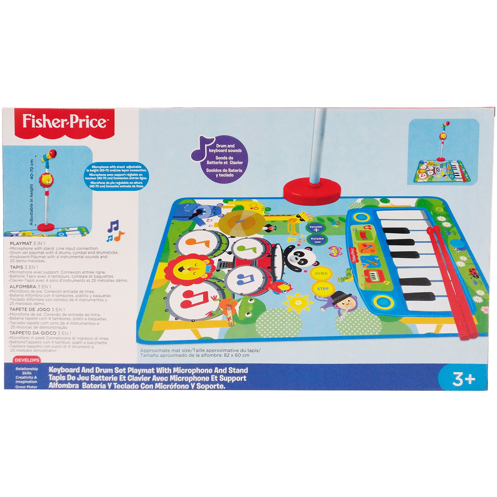 REIG Fisher Price Multicolour 3 in 1 Playmat Image 2